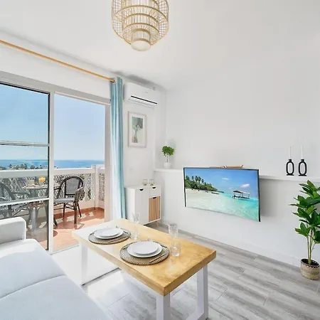 Faro Vii Cozy And Unique With Pool Sea Views, 7 Minutes Walking From The Sea In Mijas Costa & Fuengirola Apartment