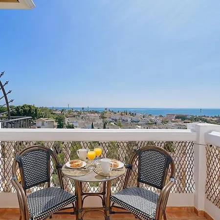 Apartment Faro Vii Cozy And Unique With Pool Sea Views, 7 Minutes Walking From The Sea In Mijas Costa & Fuengirola El Faro